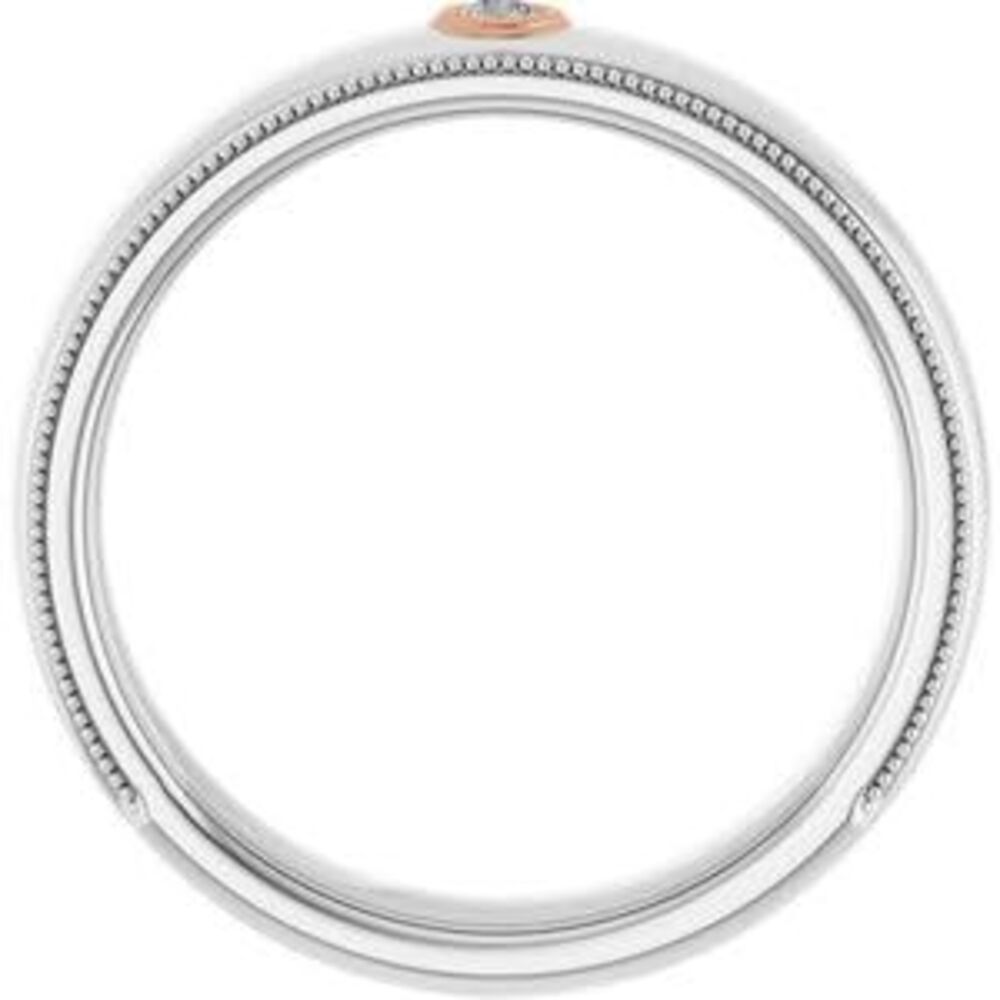 14k Yellow Natural Ruby Stackable Ring - image 5